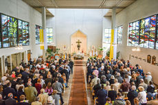 Feier der 1. Heiligen Kommunion in Sankt Maria (Foto: Michael Bohl)